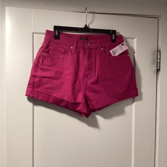 NWT Wild Fable Pink Highest Rise Mom Shorts Size 6 - Picture 1 of 4